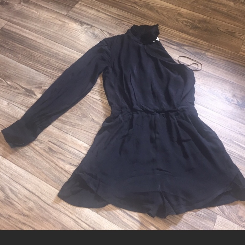 Elliatt one shoulder cubism playsuit - Picture 2 of 6